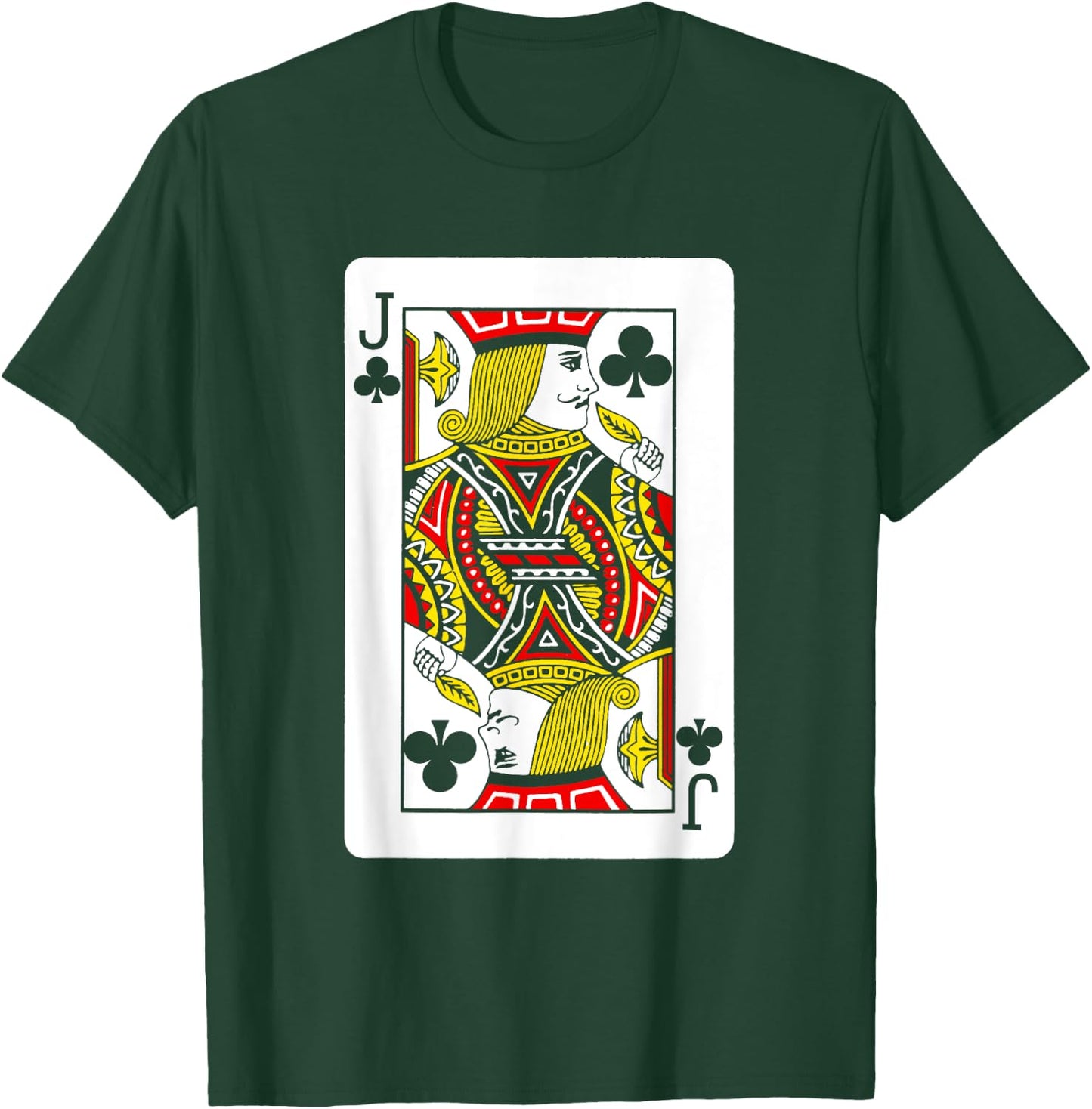 Jack Of Clubs Costume T-Shirt - T-Shirt | Forest