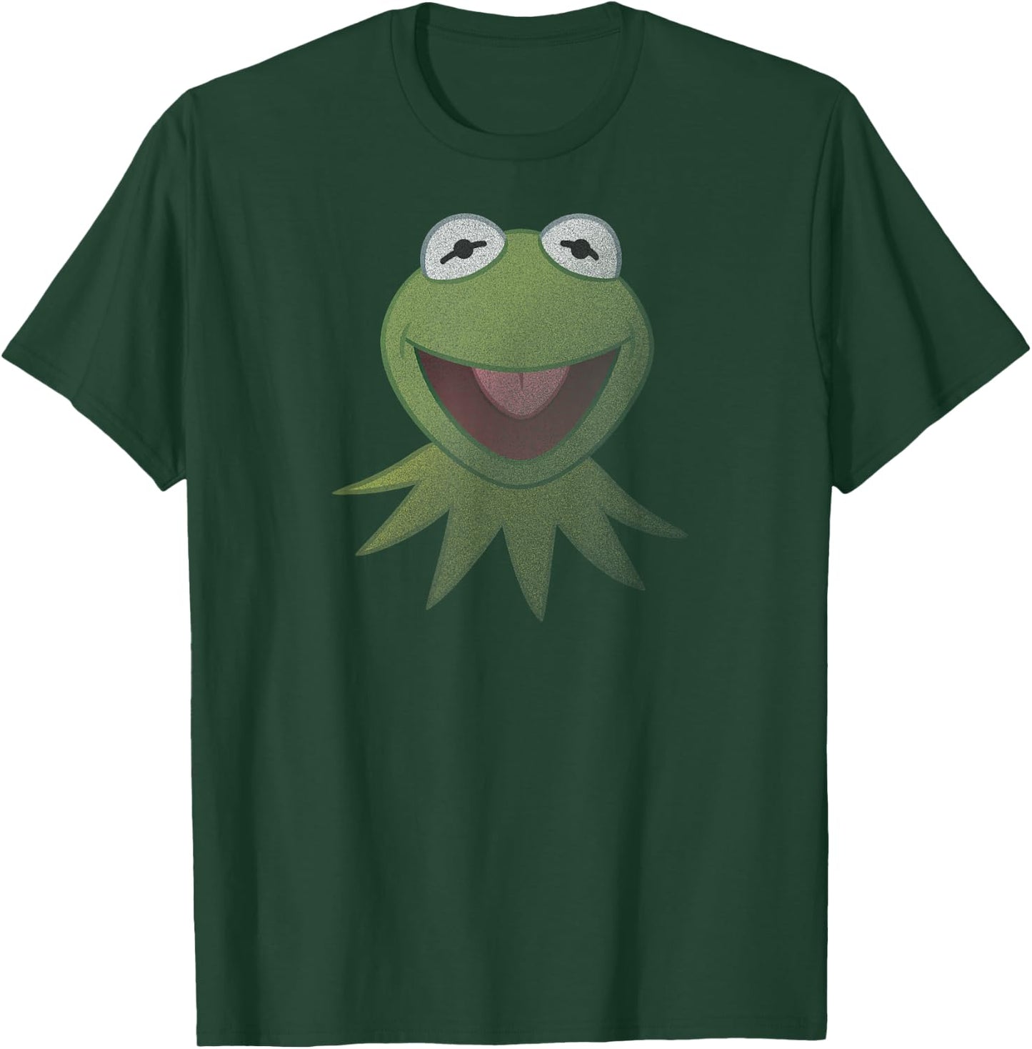 Disney Muppets Kermit The Frog Face T-Shirt - T-Shirt | Forest