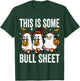 This is Some Bull Sheet Funny Halloween Cow Ghost Kid Outfit T-Shirt - T-Shirt | Forest