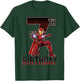 Marvel Iron Man 7th Birthday Action Pose Graphic T-Shirt - T-Shirt | Forest
