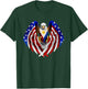 Filipino American Philippines USA Flag Eagle T-Shirt - T-Shirt | Forest
