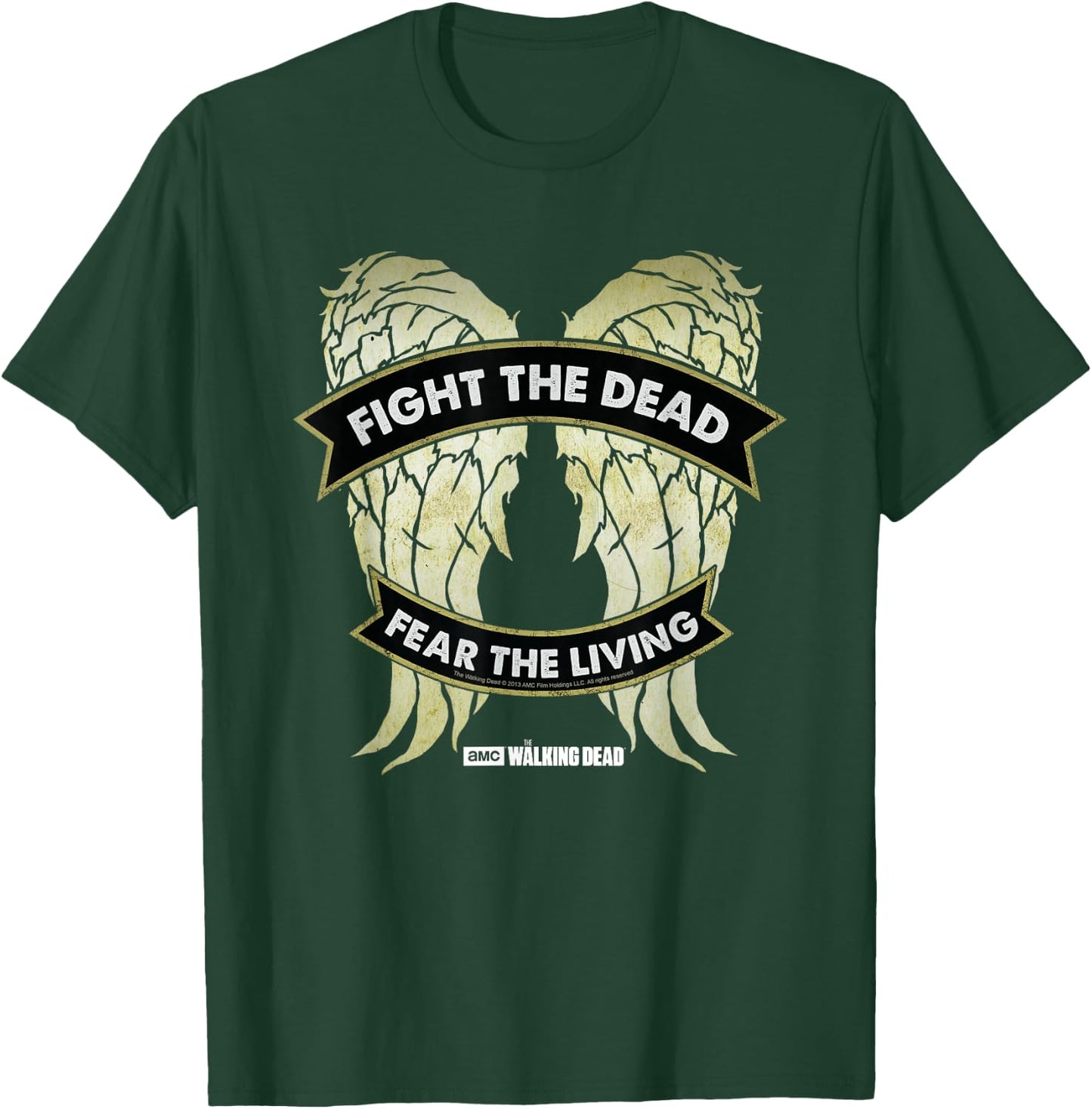 The Walking Dead Daryl Dixon Wings T-Shirt - T-Shirt | Forest