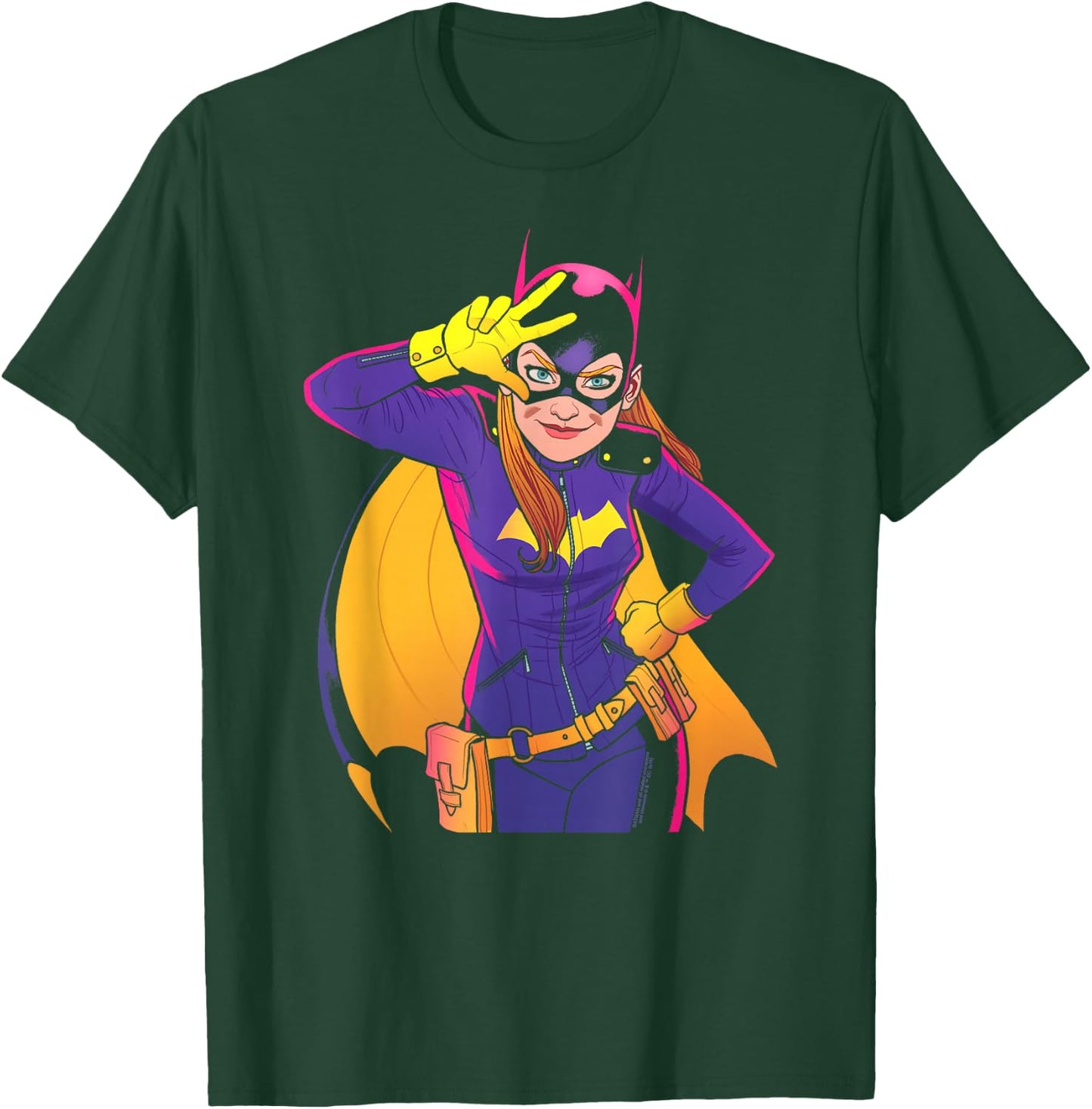 Batgirl Moves T-Shirt - T-Shirt | Forest