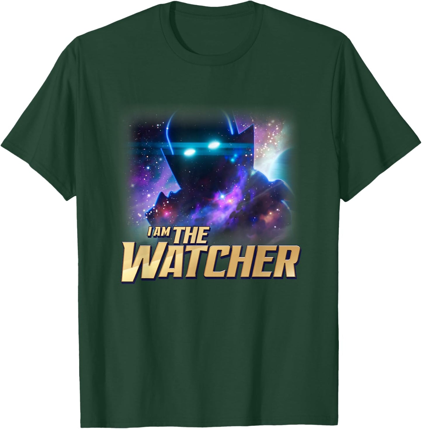 Marvel WHAT IF...? I Am The Watcher Cosmic T-Shirt - T-Shirt | Forest