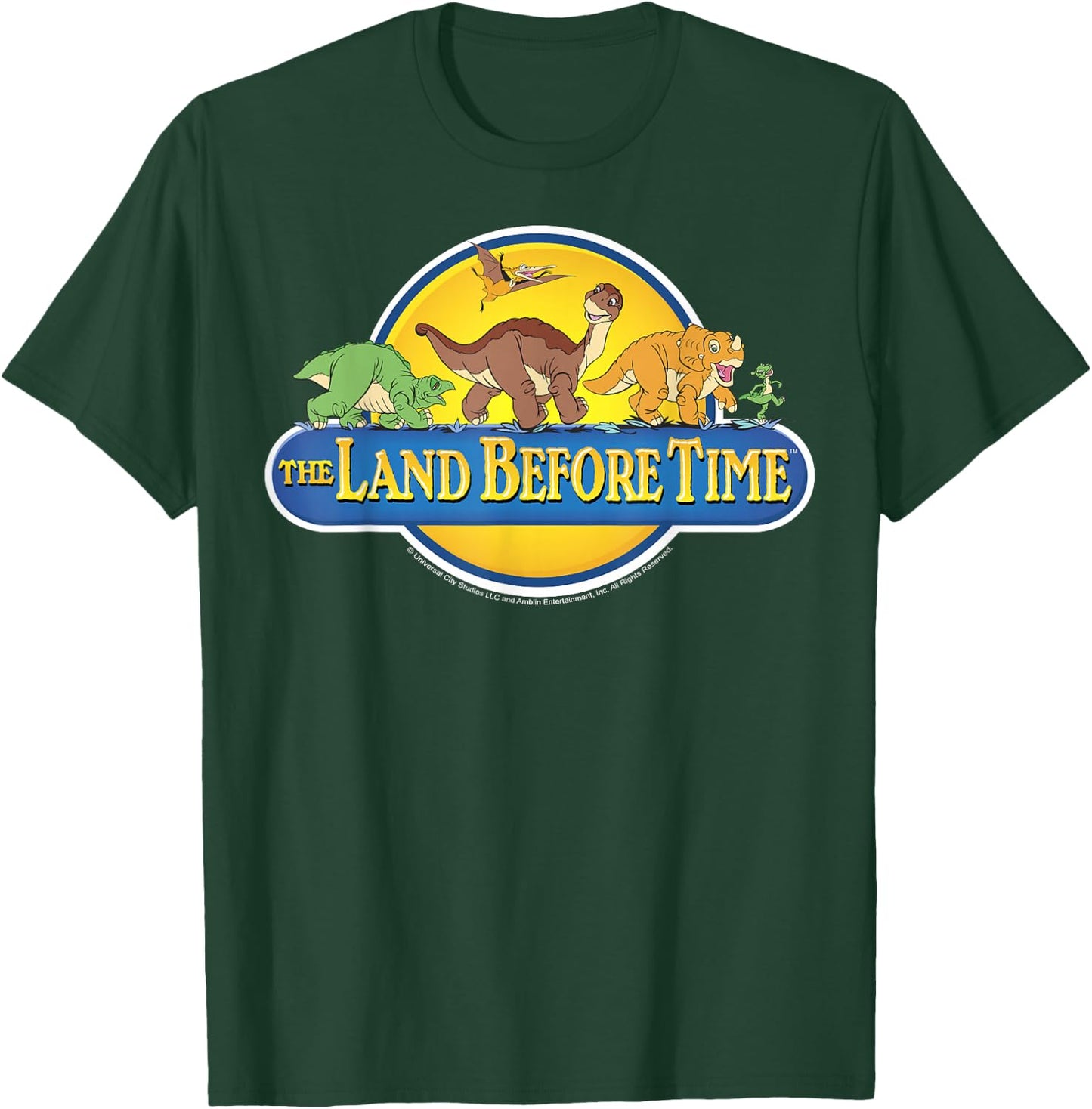 Land Before Time Retro Logo T-Shirt - T-Shirt | Forest