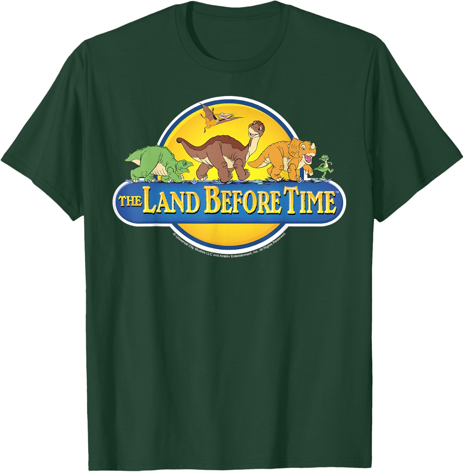 Land Before Time Retro Logo T-Shirt - T-Shirt | Forest