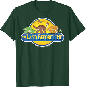 Land Before Time Retro Logo T-Shirt - T-Shirt | Forest