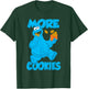 Sesame Street Cookie Monster More Cookies T-Shirt - T-Shirt | Forest