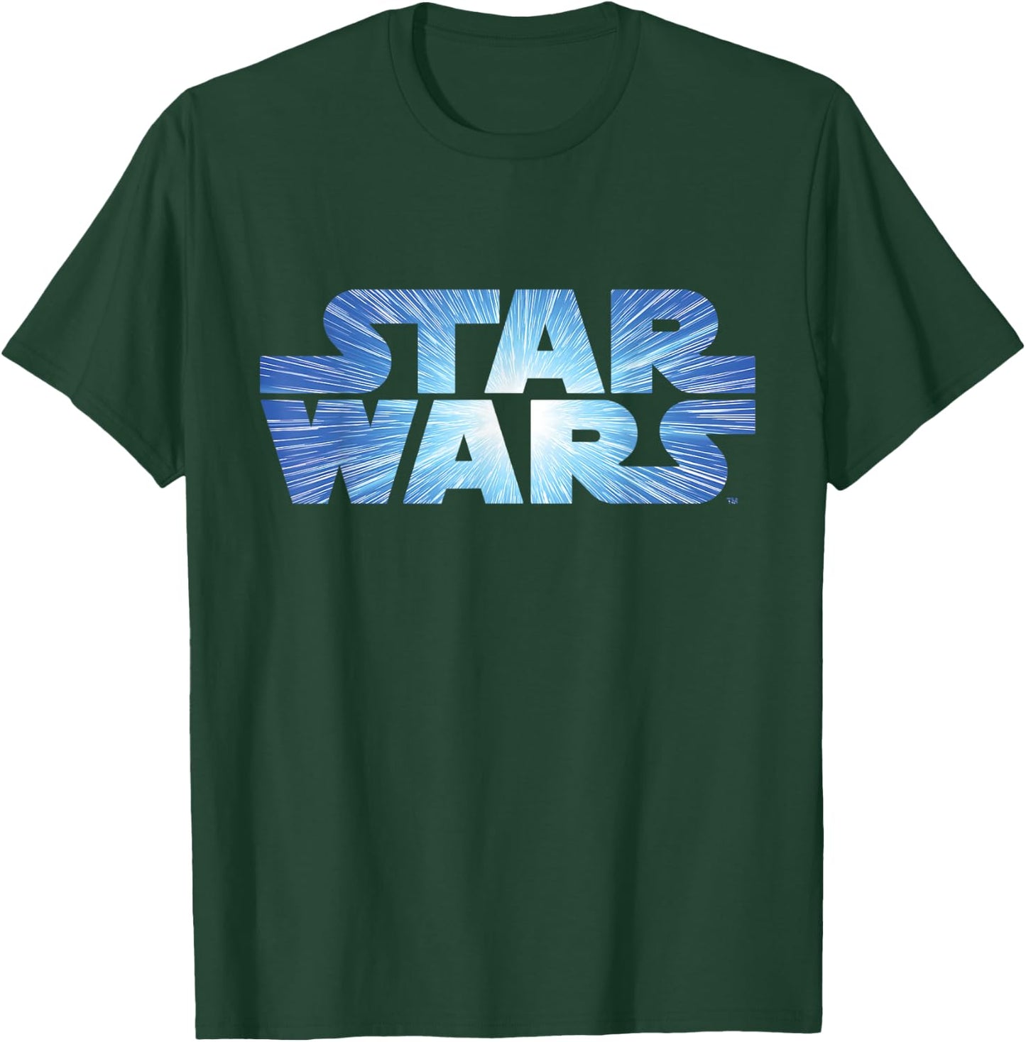 Star Wars Logo Jump to Lightspeed T-Shirt - T-Shirt | Forest
