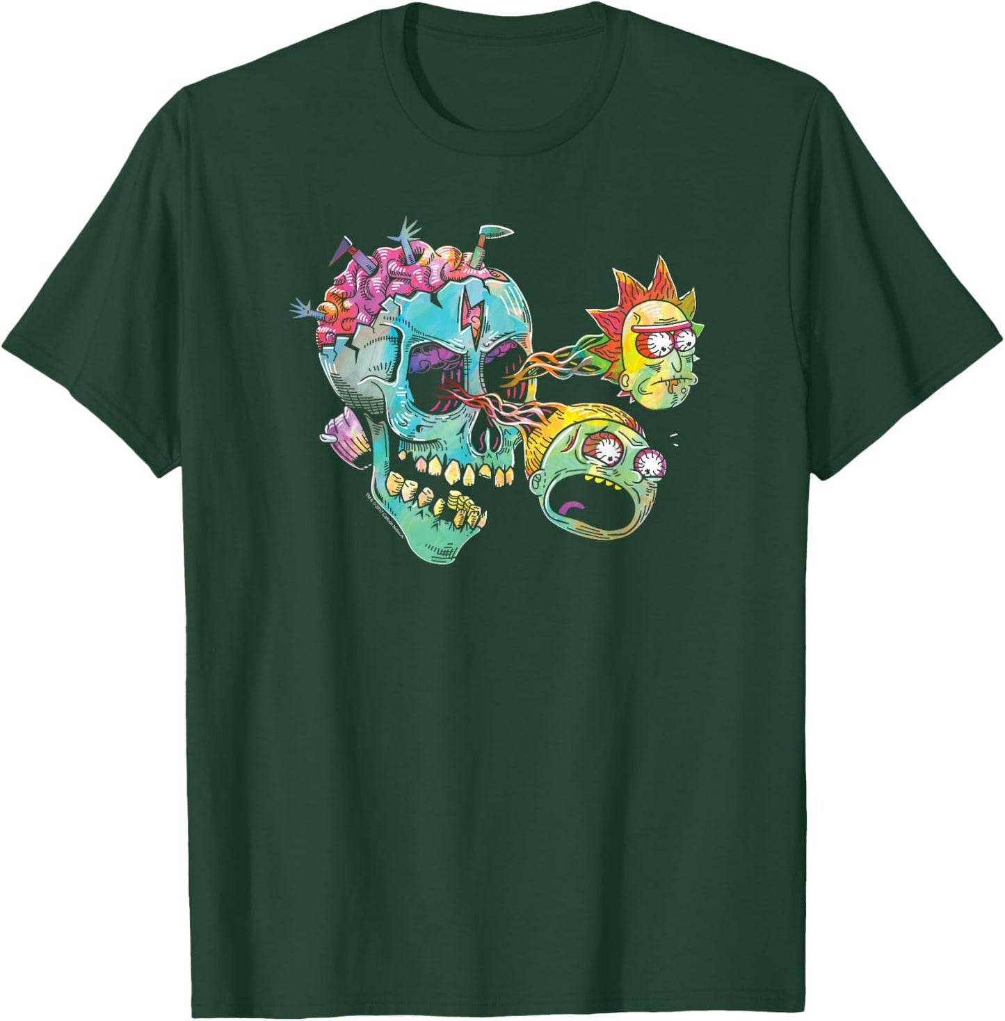 Rick and Morty Rick and Morty as Eyeballs T-Shirt - T-Shirt | Forest