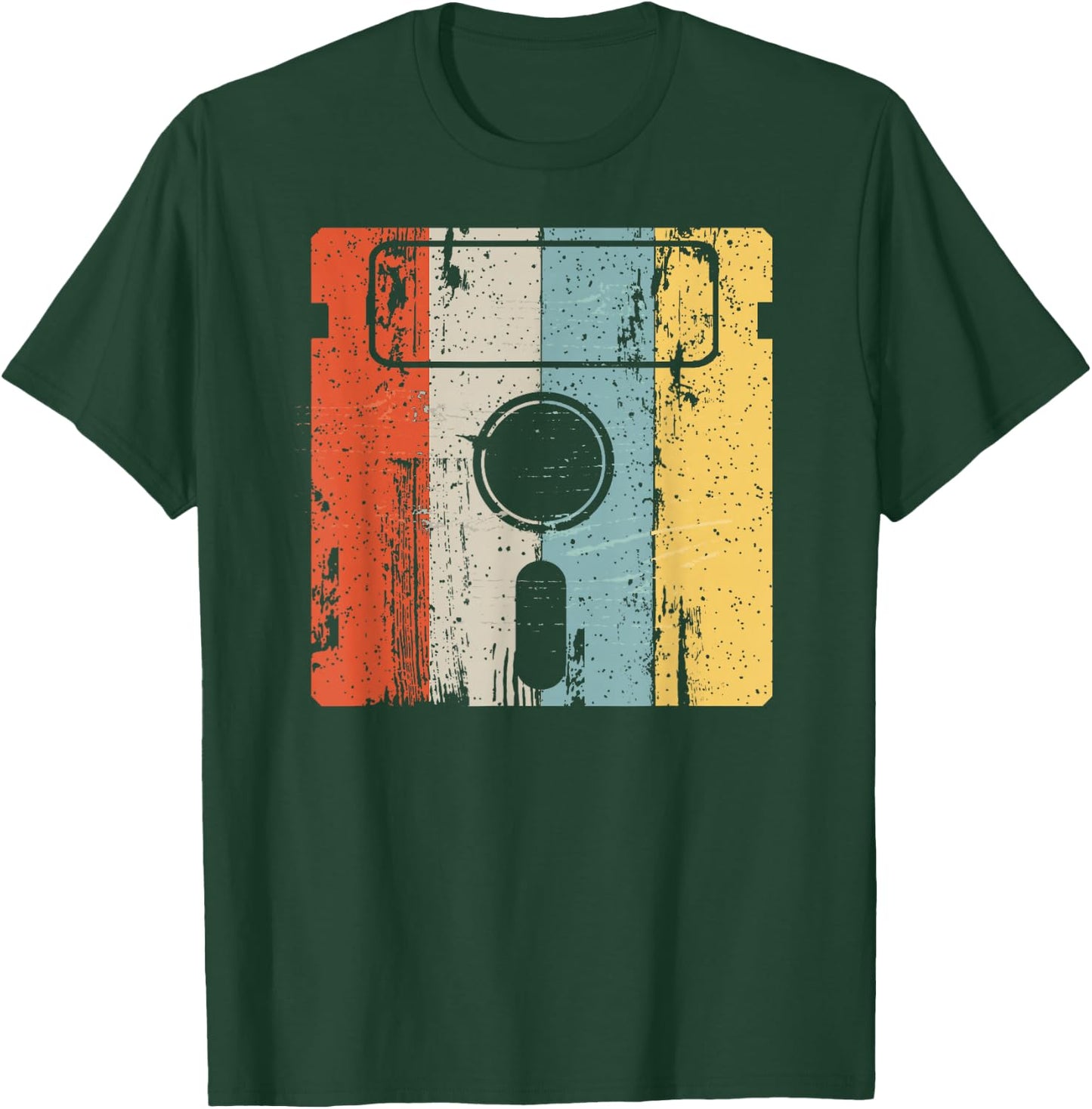 Retro gamers fans of classic vintage computer design T-Shirt - T-Shirt | Forest