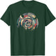 Sacred Geometry Meets Landscape, Moon, Eagle, him & her T-Shirt - T-Shirt | Forest