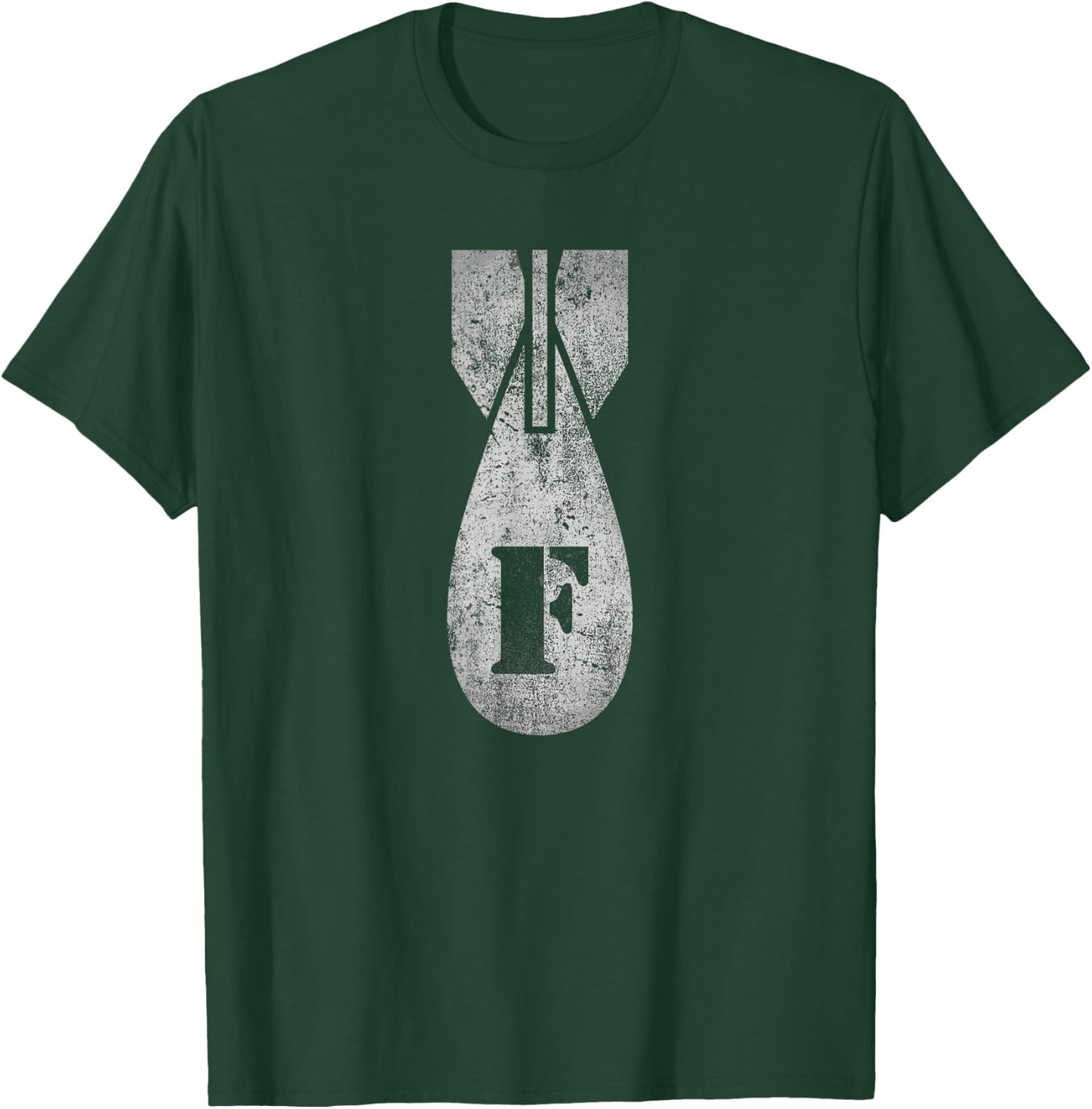 Vintage F-Bomb Funny T-Shirt - T-Shirt | Forest