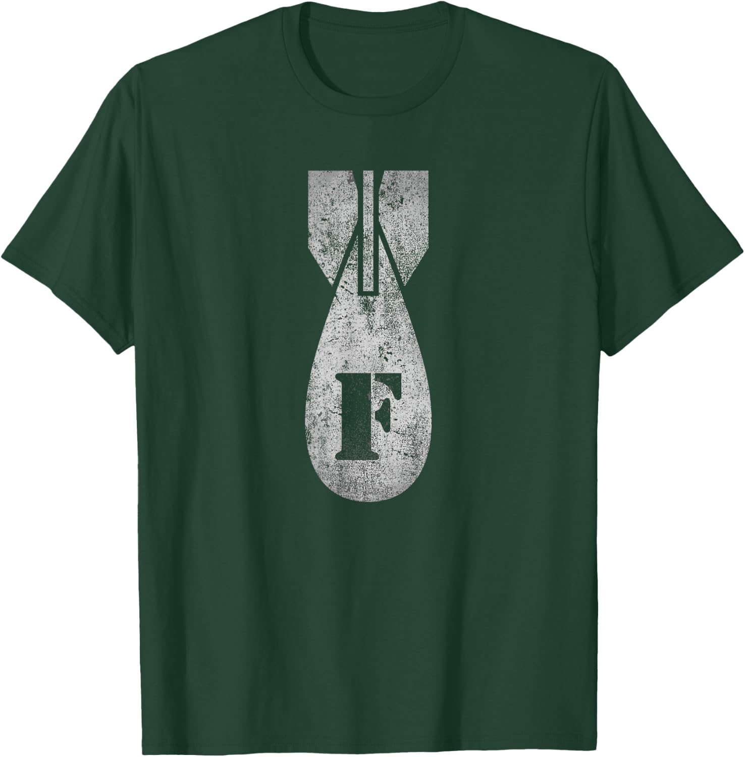 Vintage F-Bomb Funny T-Shirt - T-Shirt | Forest