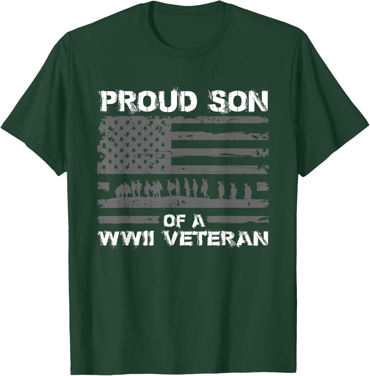 Proud Son of A WWII Veteran T Shirts T-Shirt - T-Shirt | Forest