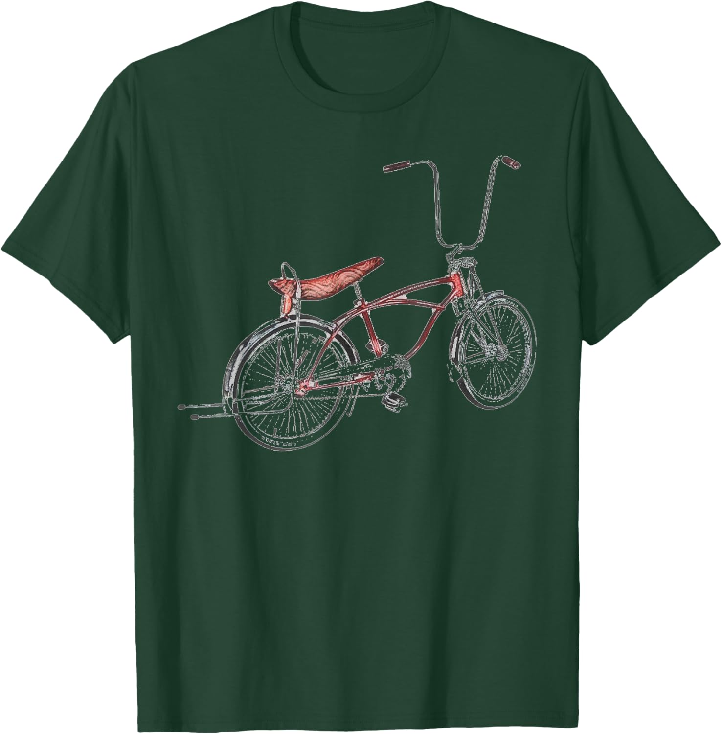 Lowrider Bike Bicycle low rider low-rider cruisin T-Shirt - T-Shirt | Forest