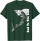 Marlin Bad To The Bone Marlin Fish Skeleton T-Shirt - T-Shirt | Forest