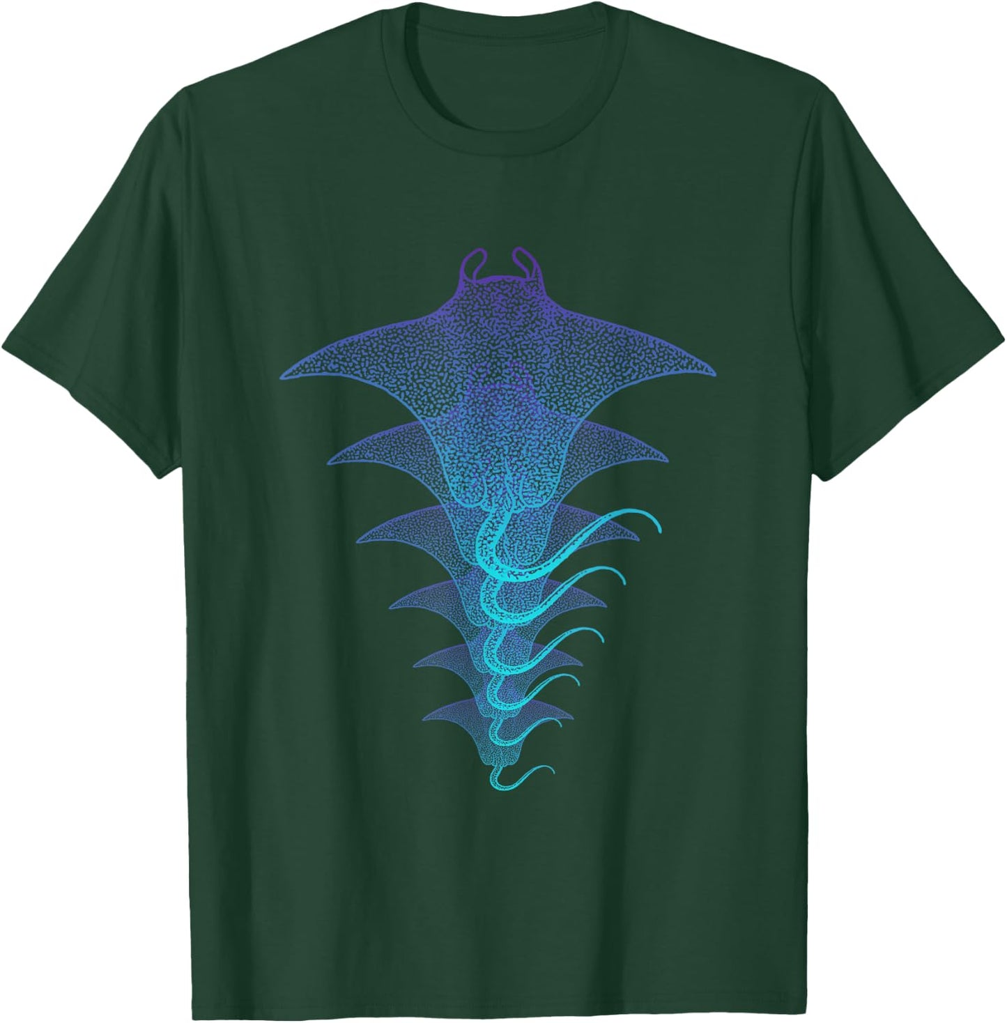 Manta Ray Aquarium Shirt Gift T-Shirt - T-Shirt | Forest