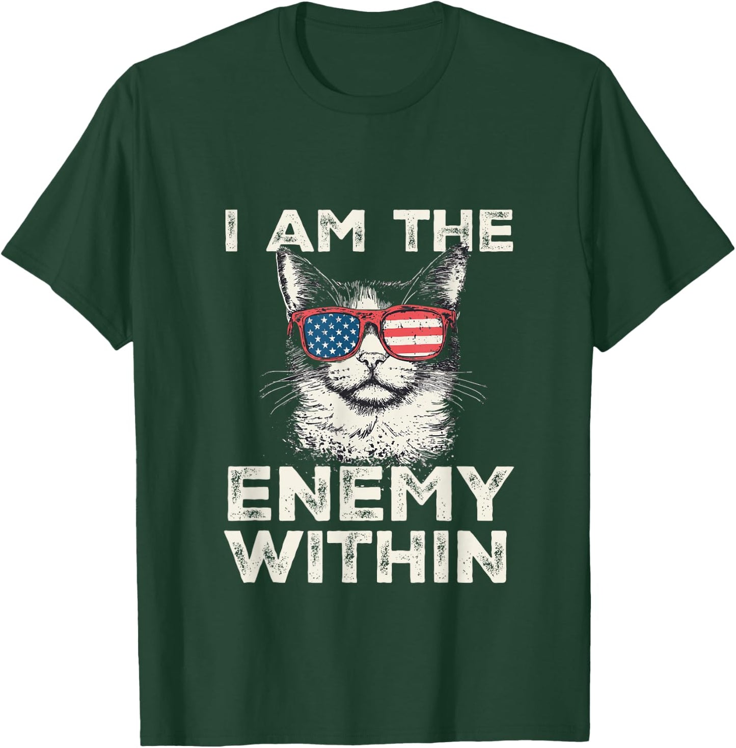 I Am The Enemy Within T-Shirt - T-Shirt | Forest