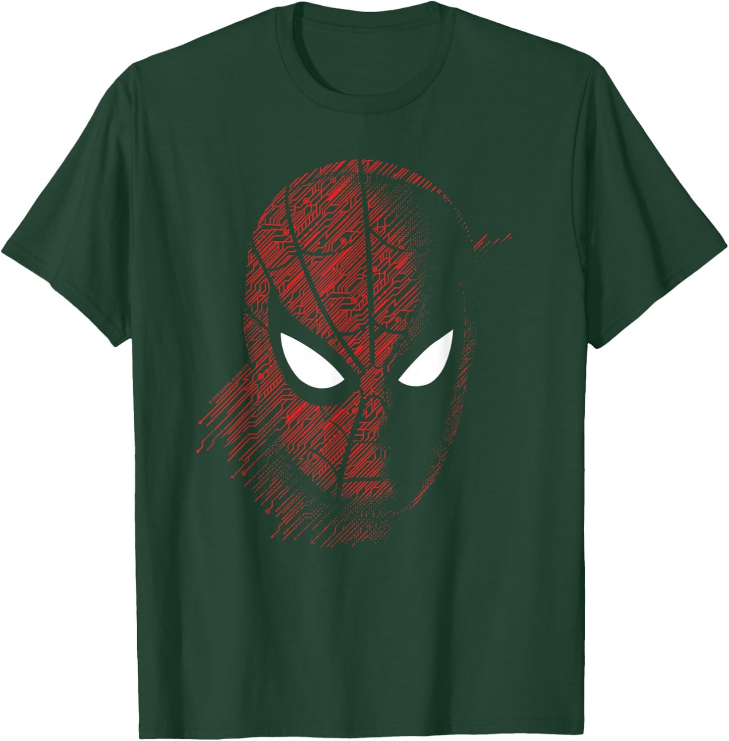 Marvel Spider-Man: Far from Home Close Up Small T-Shirt - T-Shirt | Forest