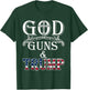 God Guns and Trump Shirt 2nd Amendment T Shirt Trump 45 T-Shirt - T-Shirt | Forest