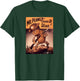 Retro Vintage Poster Mr. Peanut Goes to War - Men's Classic Fit Black - Small T-Shirt - T-Shirt | Forest