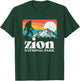 Zion National Park Utah Bigfoot Mountains T-Shirt - T-Shirt | Forest