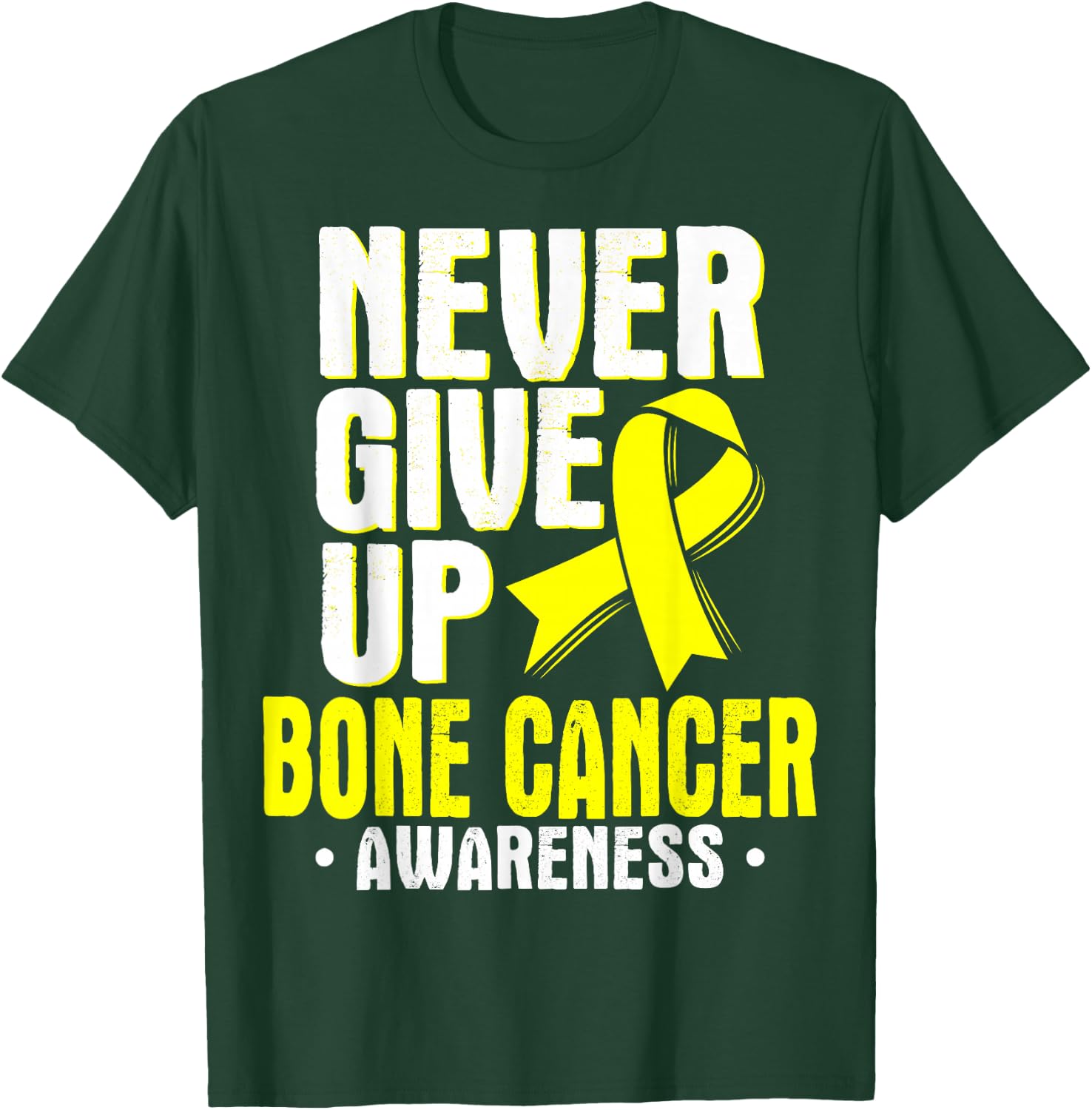 Bone Cancer - Ewing's Sarcoma Awareness T Shirt T-Shirt - T-Shirt | Forest