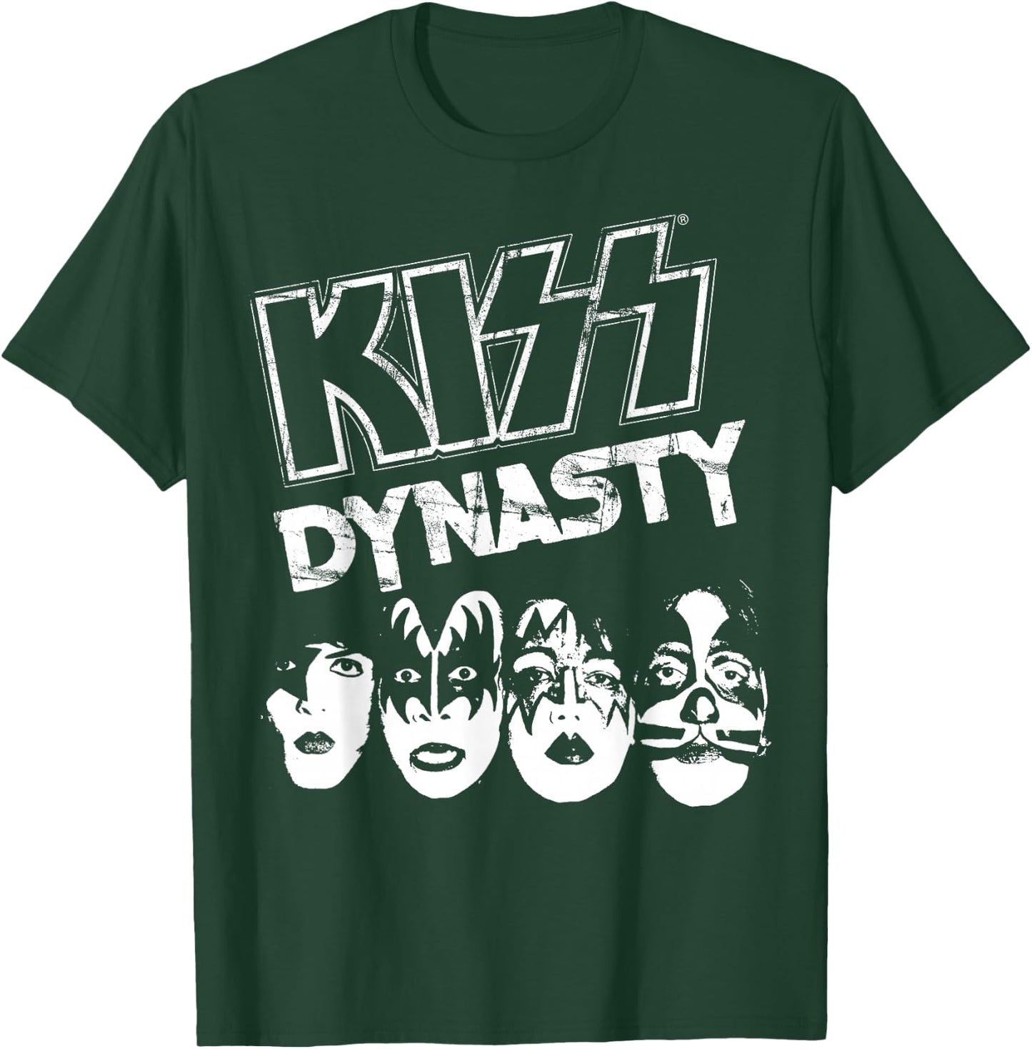 KISS Dynasty - Men's Black Classic Fit Short Sleeve - Size S T-Shirt - T-Shirt | Forest