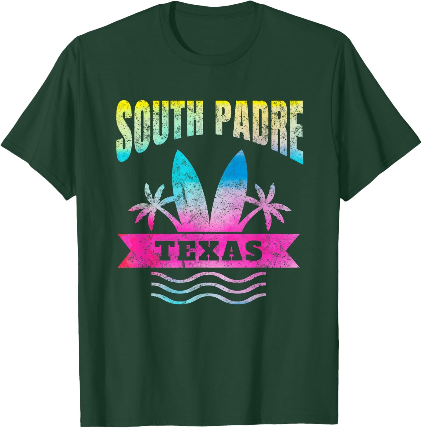 South Padre Island Texas Vacation T-Shirt - T-Shirt | Forest