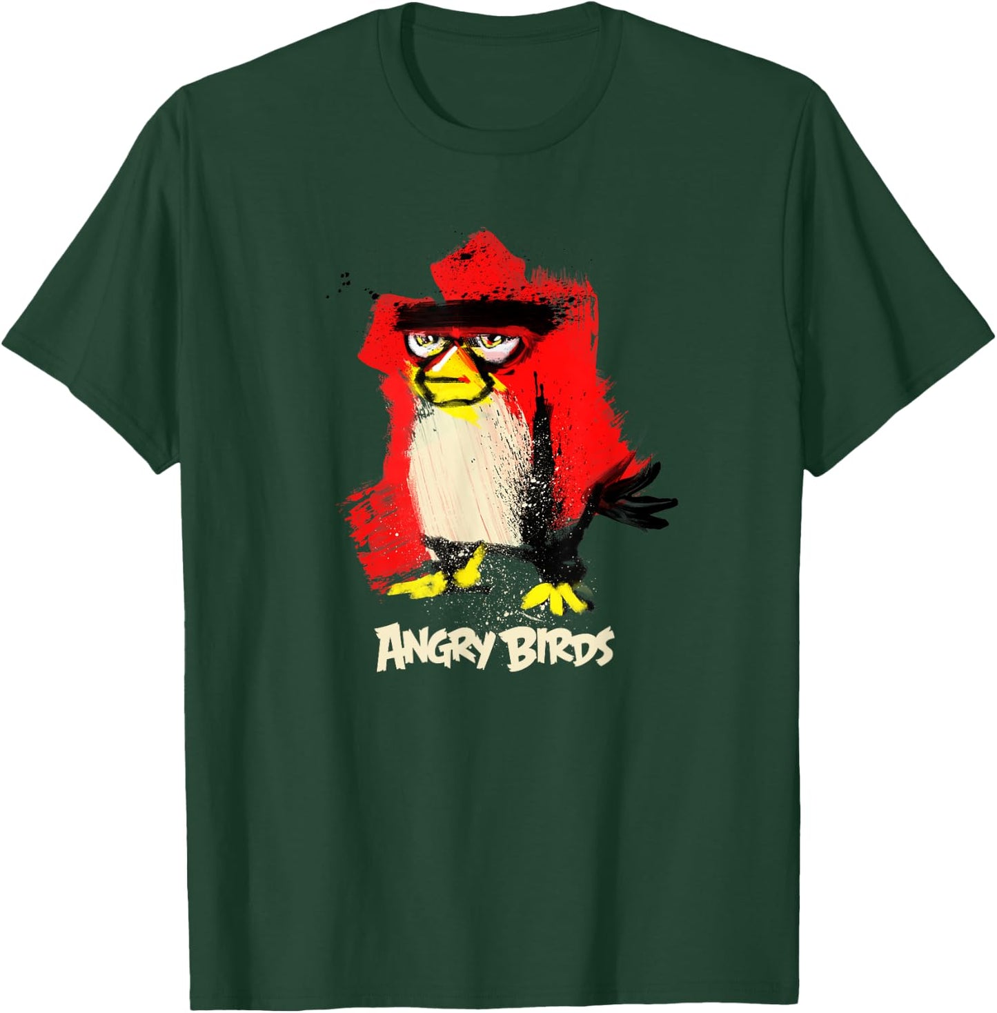 Angry Birds Red Gloom Official Merchandise T-Shirt - T-Shirt | Forest