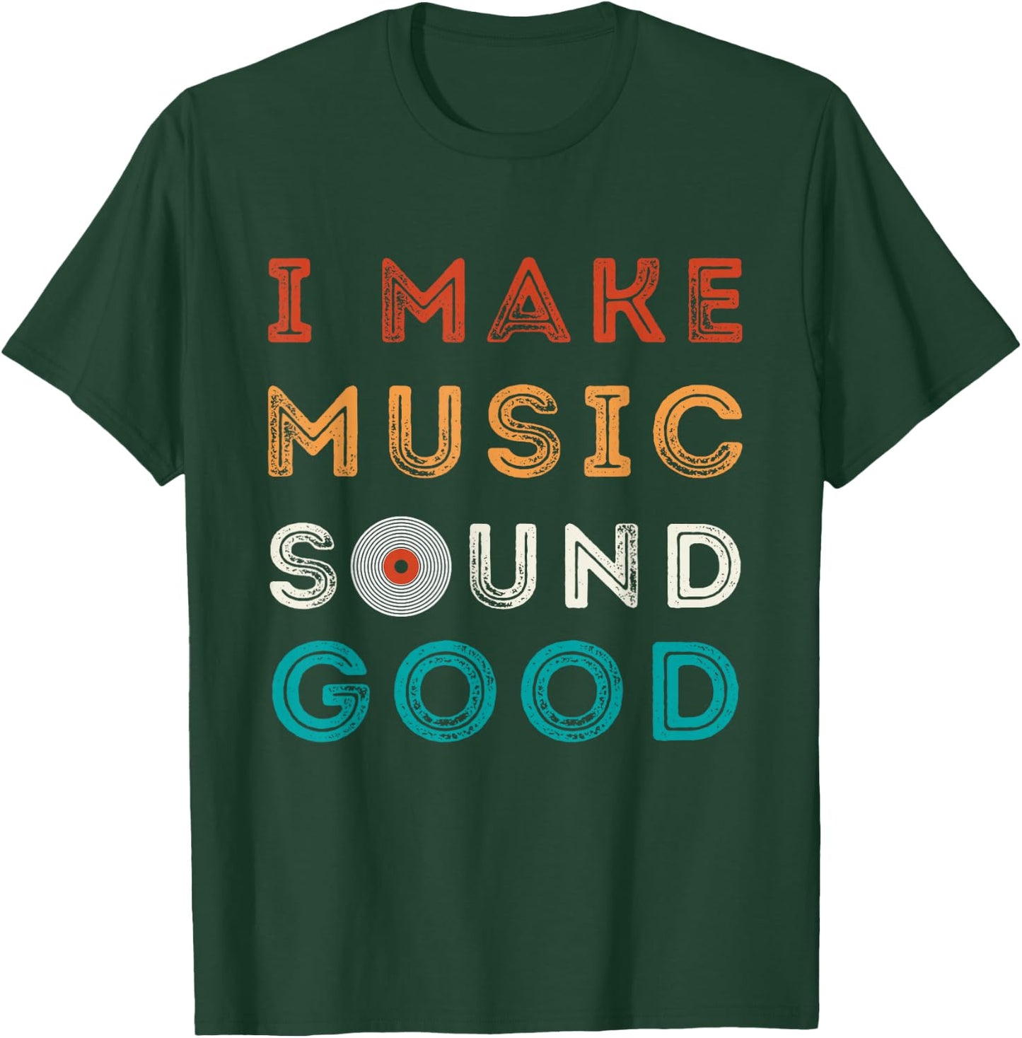 Funny Music Producer Audio Recording Engineers T-Shirt - T-Shirt | Forest