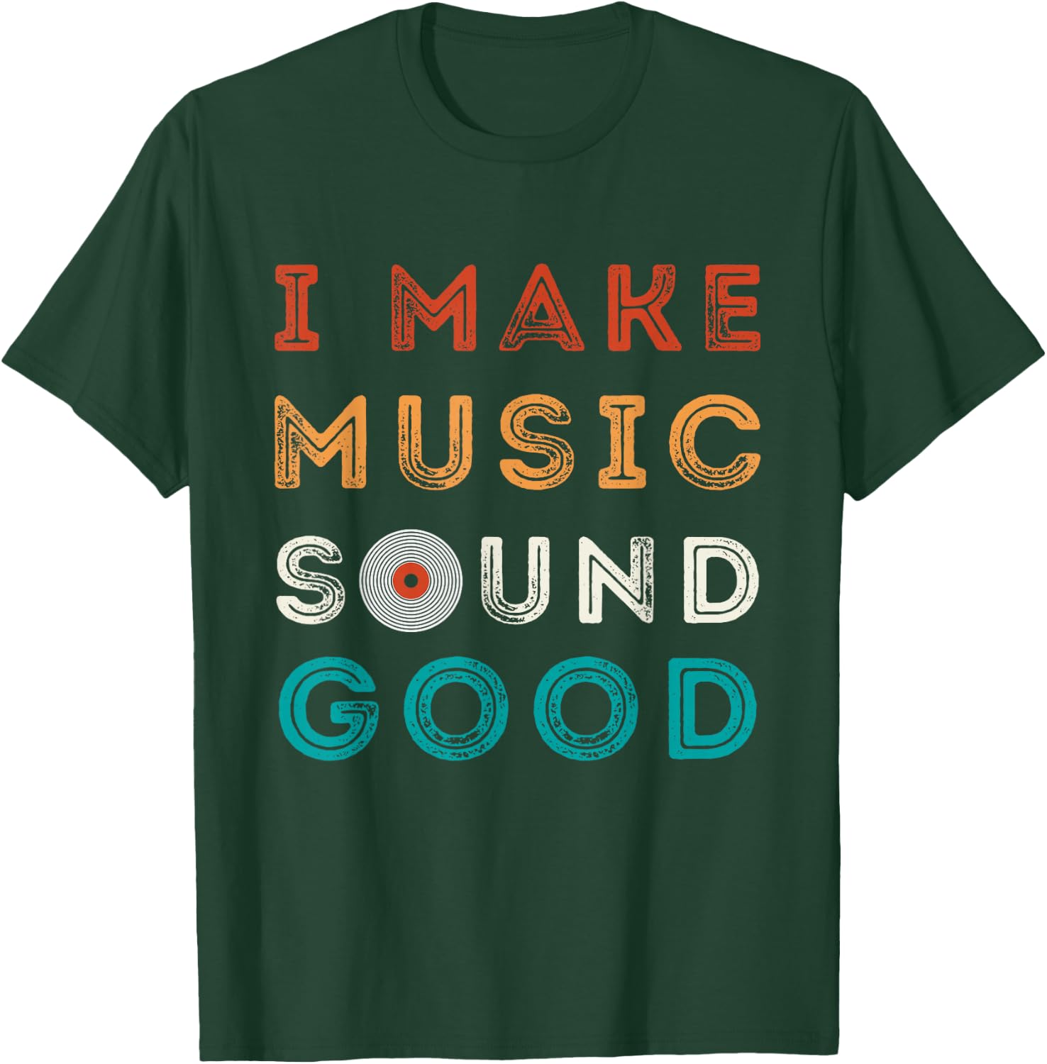 Funny Music Producer Audio Recording Engineers T-Shirt - T-Shirt | Forest