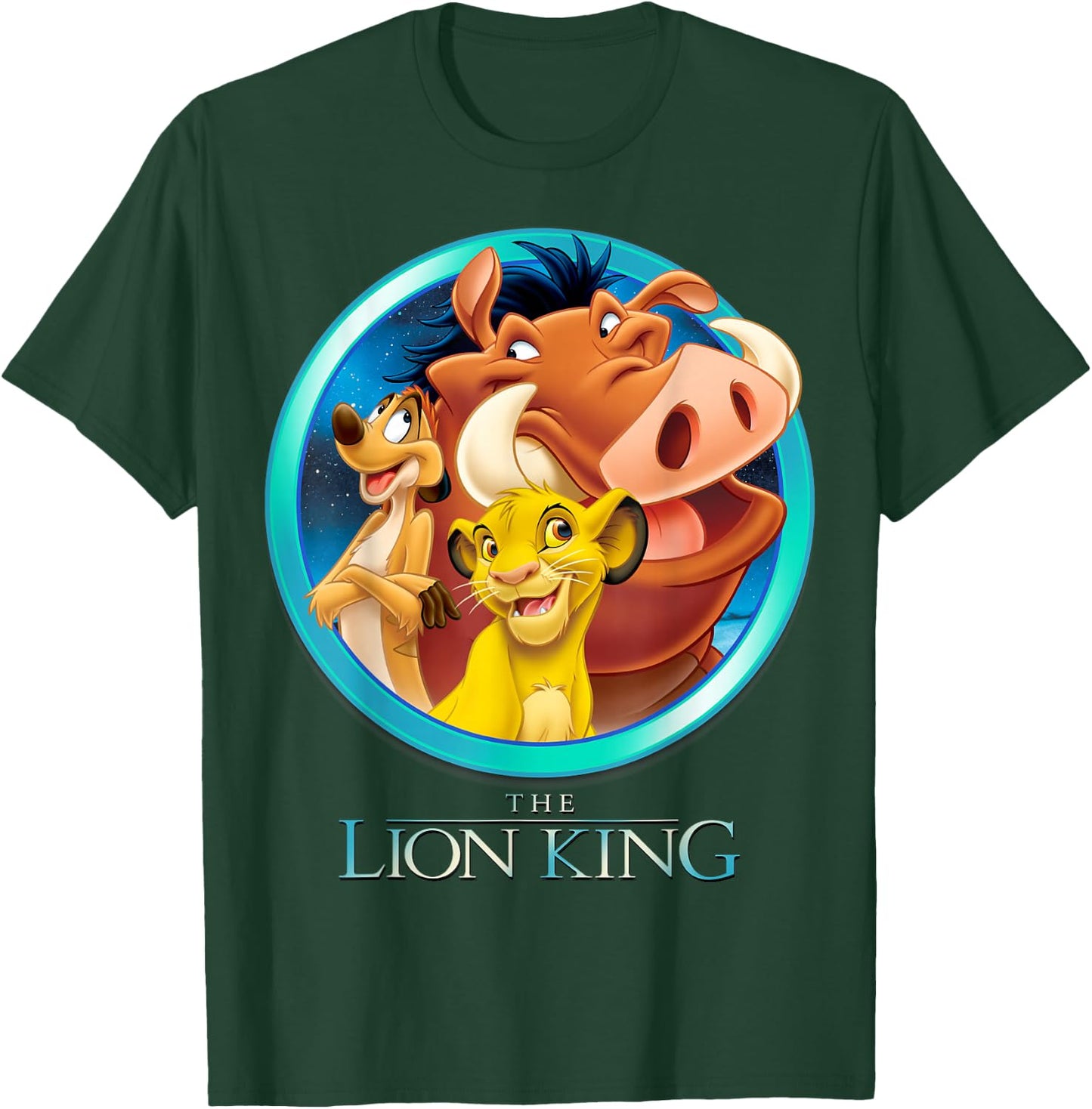 Disney The Lion King Best Friends Color Picture Group Shot T-Shirt - T-Shirt | Forest