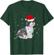 Funny Shih Tzu Christmas Light Gifts Xmas T-Shirt - T-Shirt | Forest