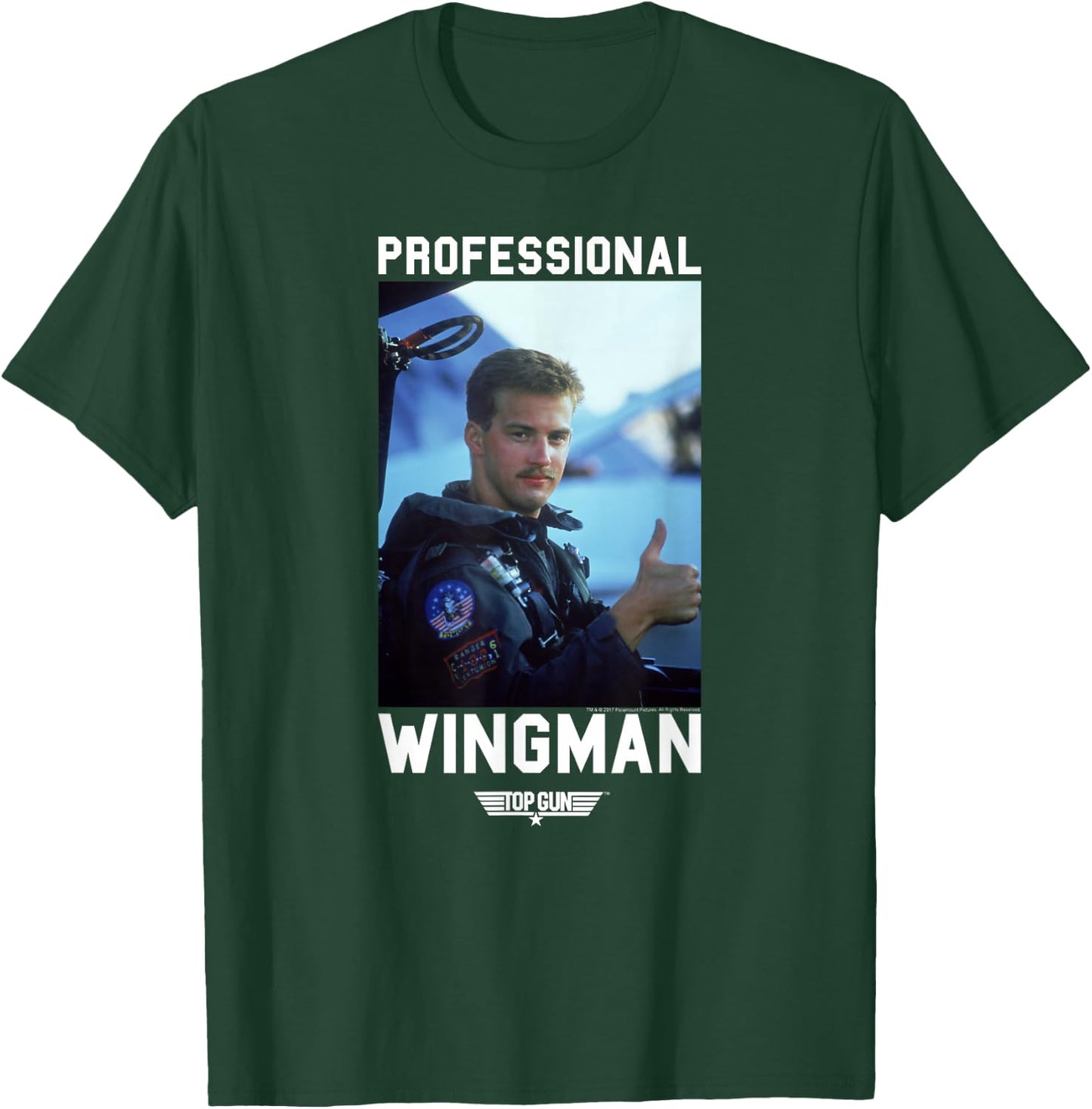 Top Gun Professional Wingman Goose Photo Action Movie T-Shirt - T-Shirt | Forest