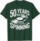 Funny 50th Birthday Vinyl Record Retro 50 Years Old Birthday T-Shirt - T-Shirt | Forest