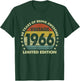 Vintage 1966 Limited Edition 60th Birthday 60 Year Old Bday T-Shirt - T-Shirt | Forest