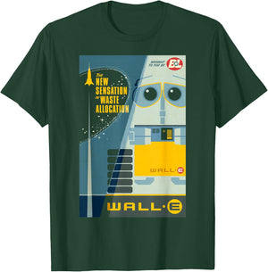 Disney Pixar Wall-E The New Sensation in Waste Allocation T-Shirt - T-Shirt | Forest