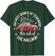 Jolliest Bunch Of Teachers This Side Of The Hallway Xmas T-Shirt - T-Shirt | Forest