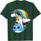 Unicorn Narwhal Shirt Dabbing Unicorn Narwhal Rainbow T-Shirt - T-Shirt | Forest