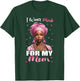 Breast Cancer Black Women, I Wear Pink For My Mom Mother T-Shirt - T-Shirt | Forest