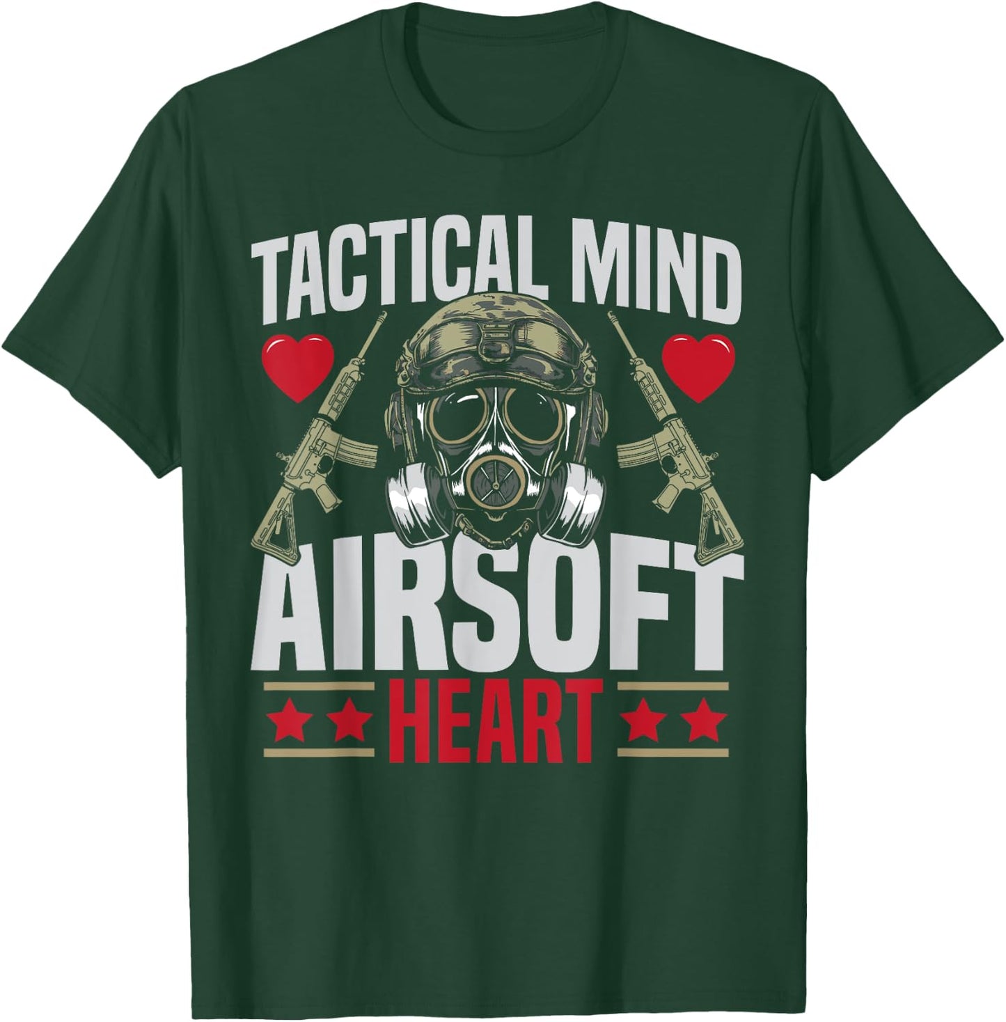 Airsoft Gear Team-Based Shooting Combat I Like Airsoft T-Shirt - T-Shirt | Forest