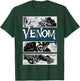 Marvel Venom Comic Book Illustrations Panel Graphic T-Shirt - T-Shirt | Forest