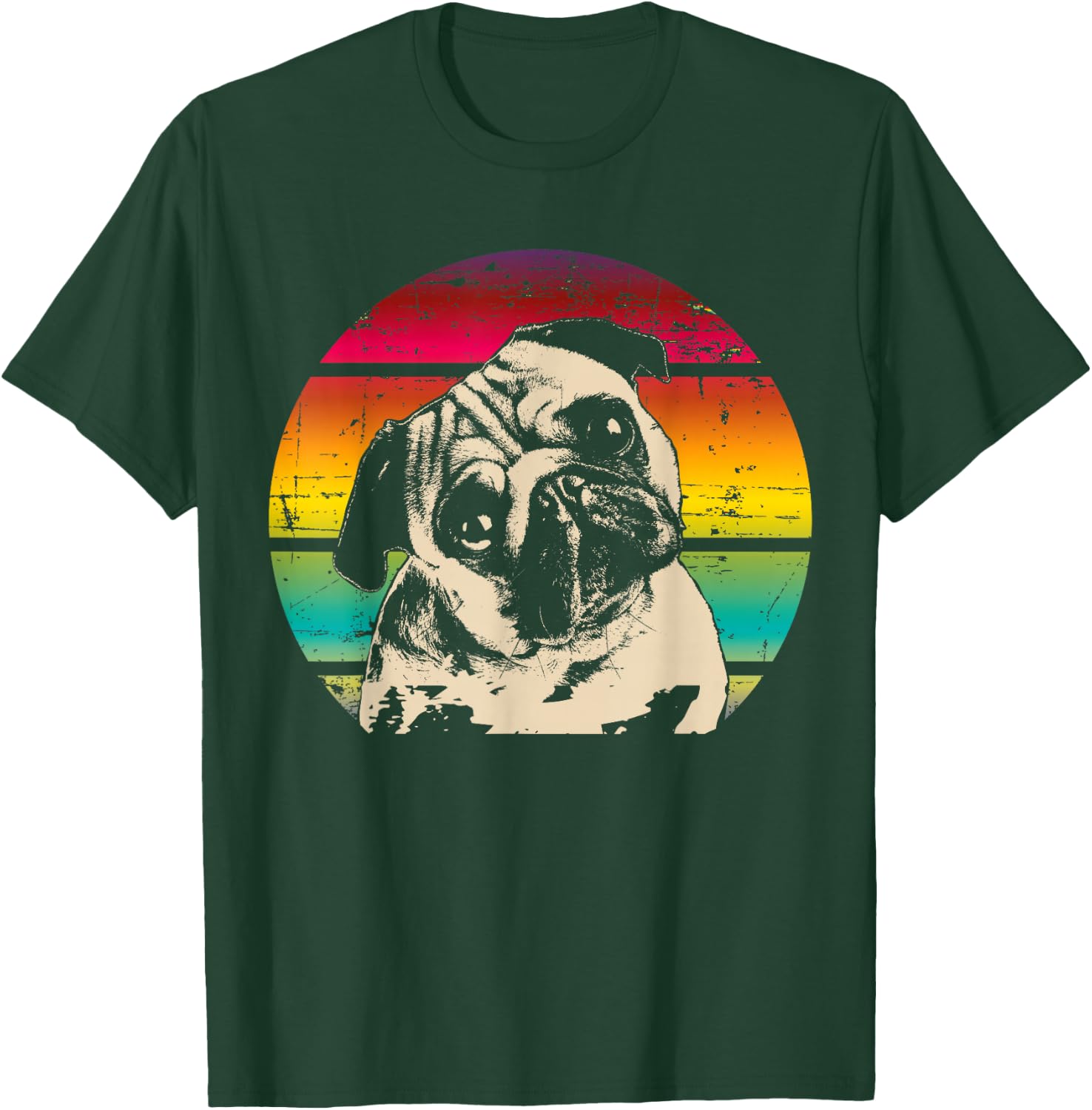Pug Pug T-Shirt - T-Shirt | Forest