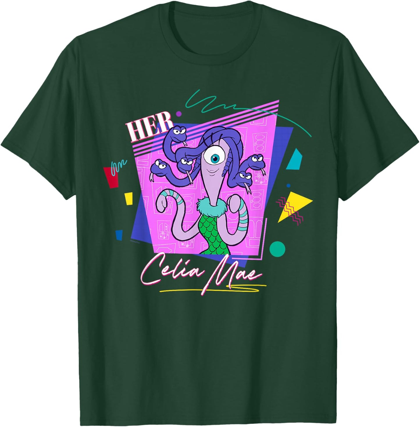 Disney and Pixar’s Monsters, Inc. Couples Matching Her Celia T-Shirt - T-Shirt | Forest
