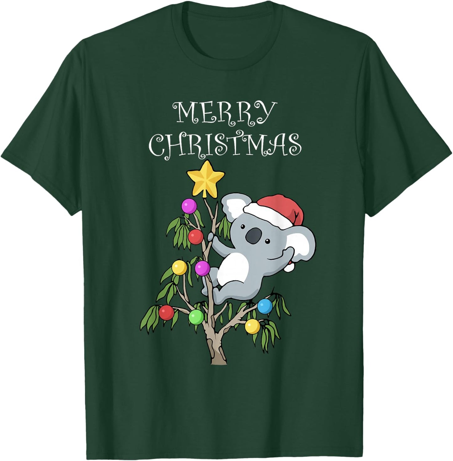 Koala Christmas T-Shirt - T-Shirt | Forest