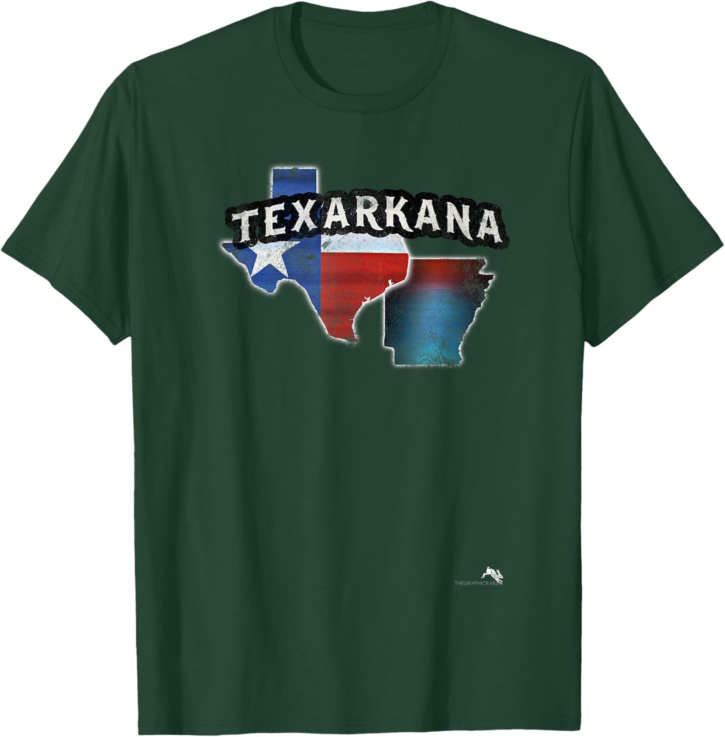 Texas Arkansas Texarkana T-Shirt - T-Shirt | Forest