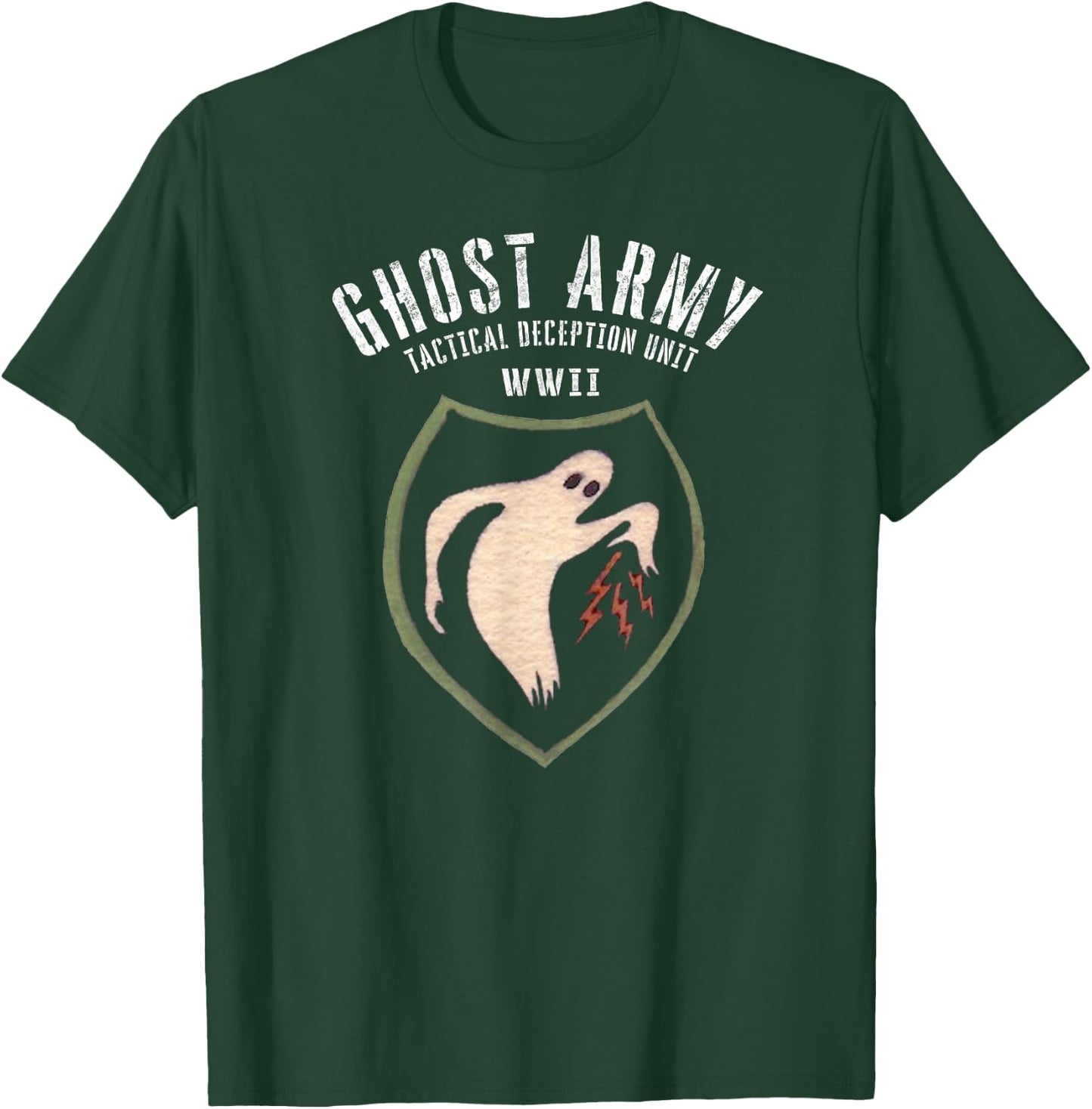 Ghost Army World War 2 Tactical Deception Unit T-Shirt - T-Shirt | Forest