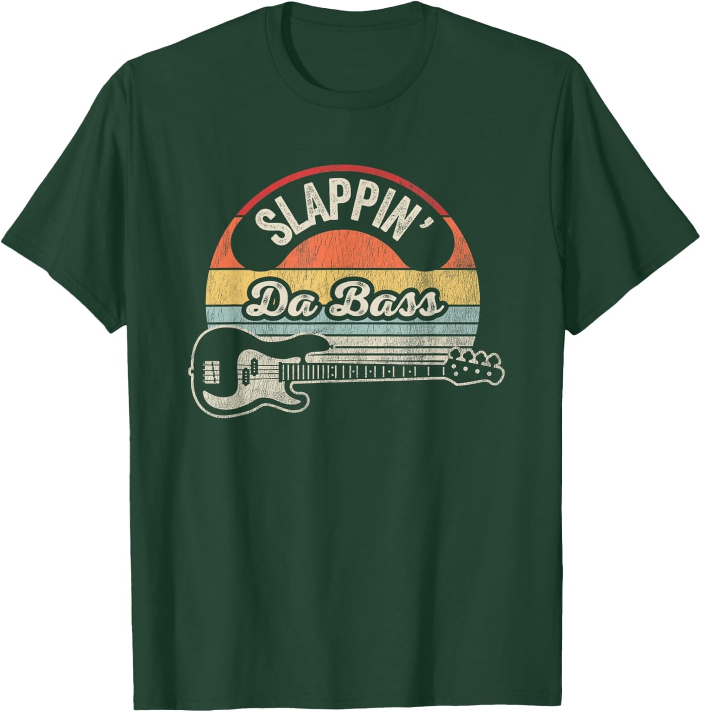Slappin' Da Bass Vintage Vibes T-Shirt - T-Shirt | Forest
